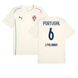 2025-2026 Portugal Casuals Tee (Sugared Almond) (J.Palhinha 6)