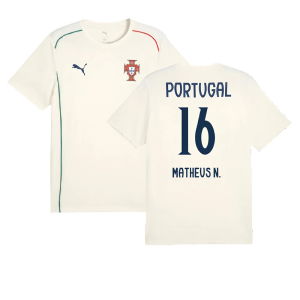 2025-2026 Portugal Casuals Tee (Sugared Almond) (Matheus N. 16)