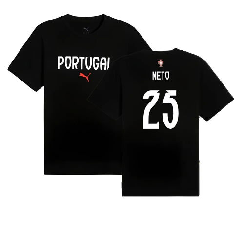 2025-2026 Portugal ftblNRGY Tee (Black) (Neto 25)