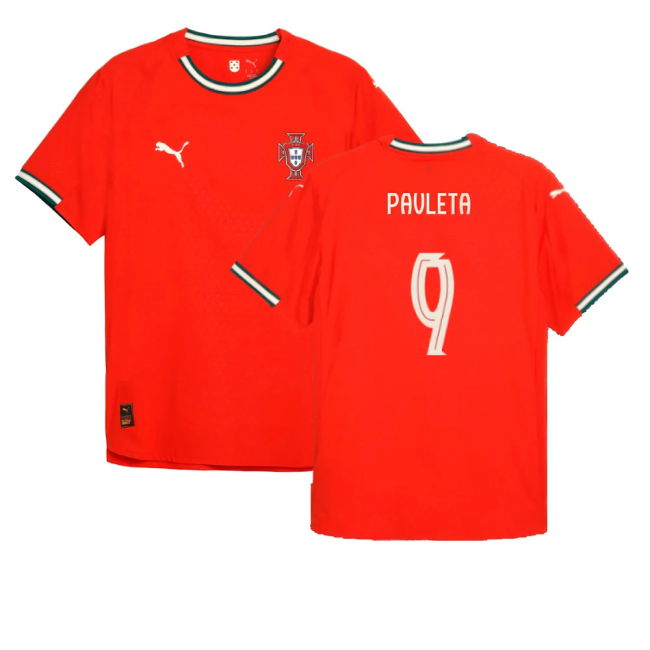 2025-2026 Portugal Home Authentic Jersey (Pauleta 9)