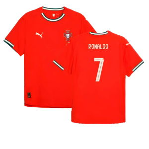 2025-2026 Portugal Home Authentic Jersey (Ronaldo 7)