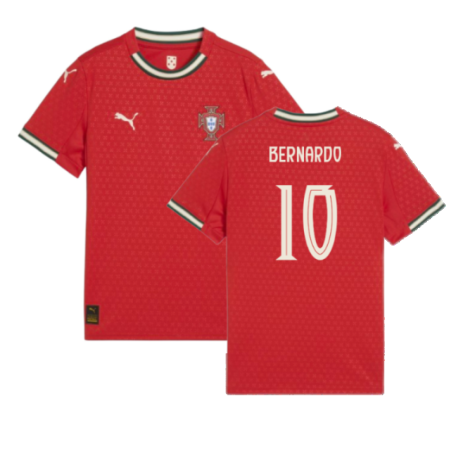 2025-2026 Portugal Home Shirt (Kids) (Bernardo 10)