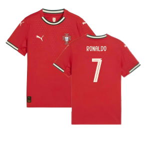 2025-2026 Portugal Home Shirt (Kids) (Ronaldo 7)