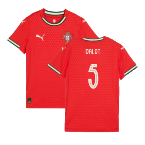 2025-2026 Portugal Home Shirt (Ladies) (Dalot 5)