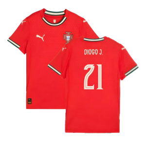 2025-2026 Portugal Home Shirt (Ladies) (Diogo J. 21)