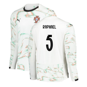 2025-2026 Portugal Long Sleeve Away Shirt (Raphael 5)