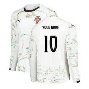 2025-2026 Portugal Long Sleeve Away Shirt