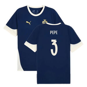2025-2026 Portugal Training Jersey (Persian Blue) (Pepe 3)
