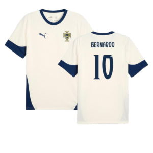 2025-2026 Portugal Training Jersey (Sugared Almond) (Bernardo 10)
