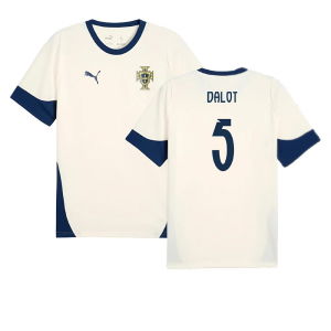 2025-2026 Portugal Training Jersey (Sugared Almond) (Dalot 5)