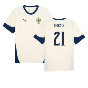 2025-2026 Portugal Training Jersey (Sugared Almond) (Diogo J. 21)