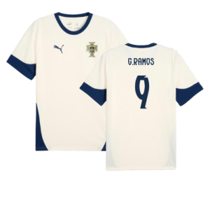 2025-2026 Portugal Training Jersey (Sugared Almond) (G.Ramos 9)