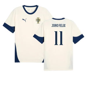 2025-2026 Portugal Training Jersey (Sugared Almond) (Joao Felix 11)