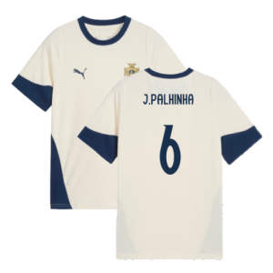 2025-2026 Portugal Training Jersey (Sugared Almond) - Kids (J.Palhinha 6)