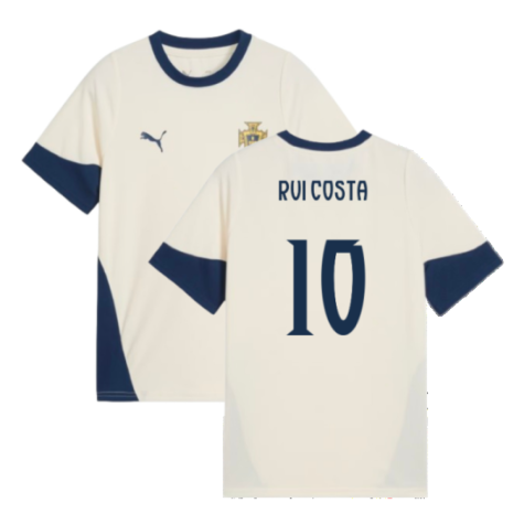 2025-2026 Portugal Training Jersey (Sugared Almond) - Kids (Rui Costa 10)