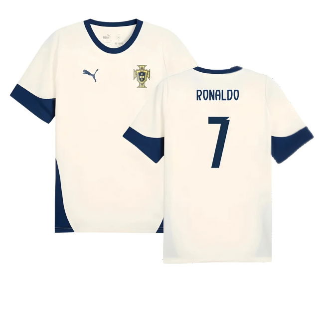 2025-2026 Portugal Training Jersey (Sugared Almond) (Ronaldo 7)