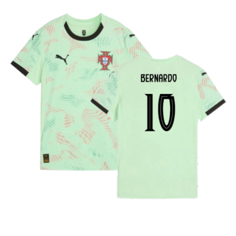 2025-2026 Portugal Womens Team Away Shirt (Ladies) (Bernardo 10)