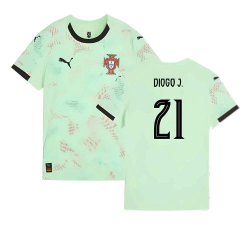 2025-2026 Portugal Womens Team Away Shirt (Ladies) (Diogo J. 21)
