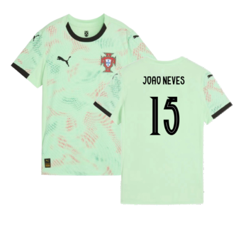 2025-2026 Portugal Womens Team Away Shirt (Ladies) (Joao Neves 15)