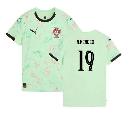 2025-2026 Portugal Womens Team Away Shirt (Ladies) (N.Mendes 19)