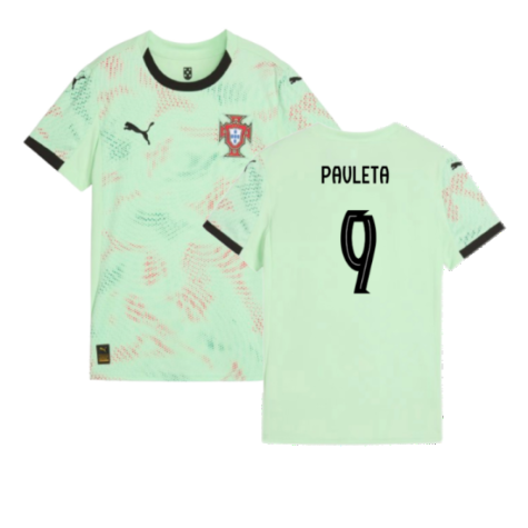 2025-2026 Portugal Womens Team Away Shirt (Ladies) (Pauleta 9)