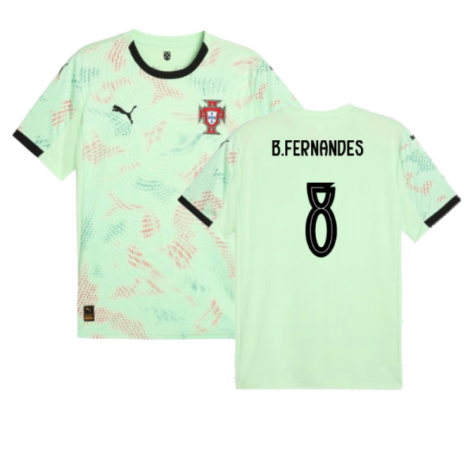 2025-2026 Portugal Womens Team Away Shirt (Unisex) (B.Fernandes 8)