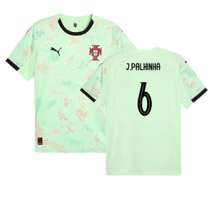 2025-2026 Portugal Womens Team Away Shirt (Unisex) (J.Palhinha 6)