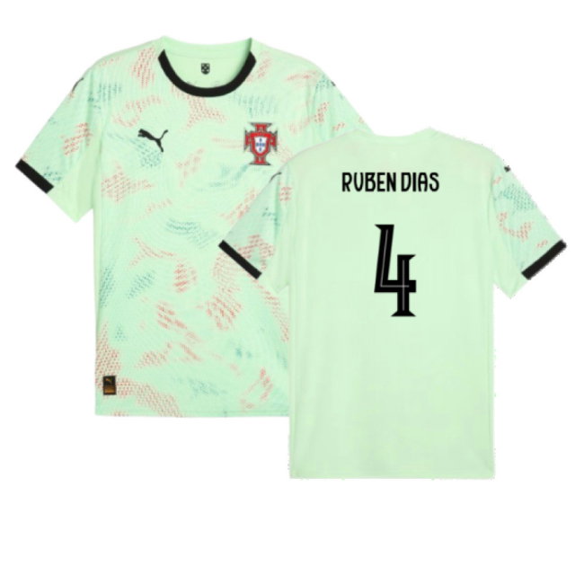 2025-2026 Portugal Womens Team Away Shirt (Unisex) (Ruben Dias 4)