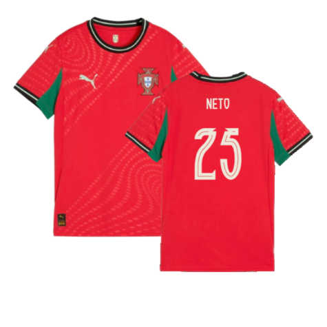 2025-2026 Portugal Womens Team Home Shirt (Ladies) (Neto 25)
