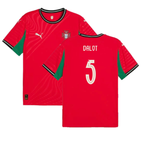 2025-2026 Portugal Womens Team Home Shirt (Unisex) (Dalot 5)