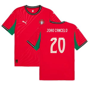 2025-2026 Portugal Womens Team Home Shirt (Unisex) (Joao Cancelo 20)