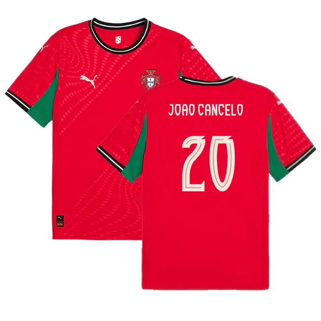 2025-2026 Portugal Womens Team Home Shirt (Unisex) (Joao Cancelo 20)