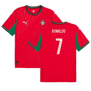 2025-2026 Portugal Womens Team Home Shirt (Unisex) (Ronaldo 7)