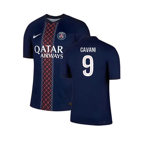 2025-2026 PSG Home Dri-Fit ADV Authentic Shirt (Cavani 9)