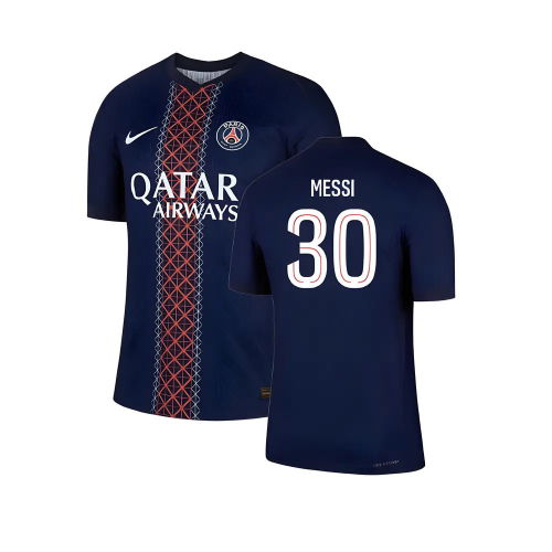 2025-2026 PSG Home Dri-Fit ADV Authentic Shirt (Messi 30)
