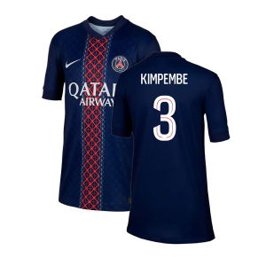 2025-2026 PSG Paris Saint Germain Home Shirt (Kids) (Kimpembe 3)