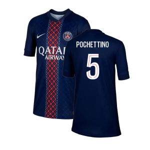 2025-2026 PSG Paris Saint Germain Home Shirt (Kids) (Pochettino 5)