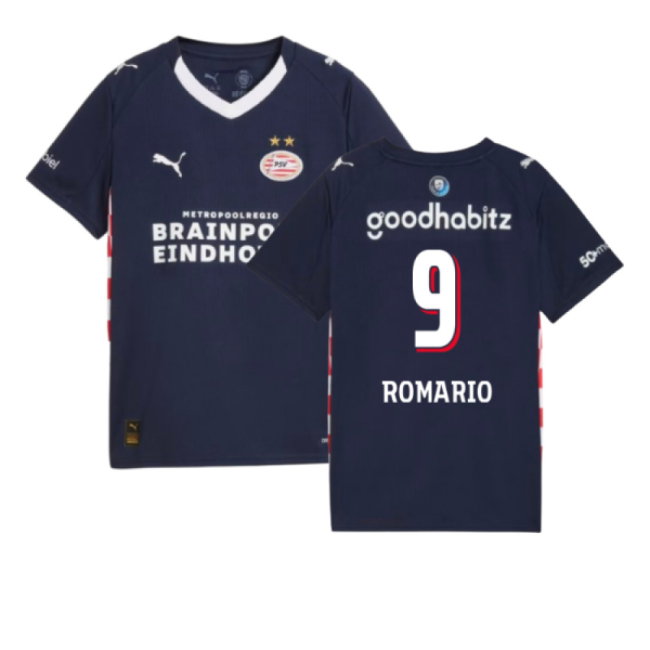 2025-2026 PSV Eindhoven Away Shirt (Kids) (Romario 9)