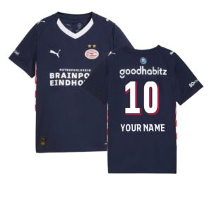 2025-2026 PSV Eindhoven Away Shirt (Kids)