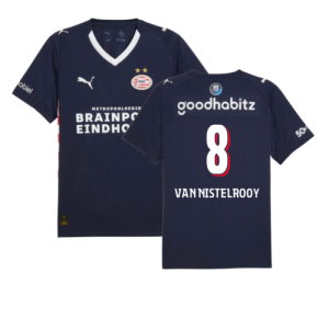 2025-2026 PSV Eindhoven Away Shirt (Van Nistelrooy 8)