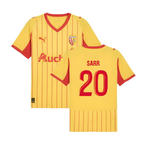 2025-2026 Racing Lens Home Shirt (Sarr 20)  2025-2026 Racing Lens Home Shirt (Sarr 20)