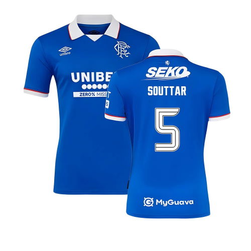 2025-2026 Rangers Home Shirt (Souttar 5)
