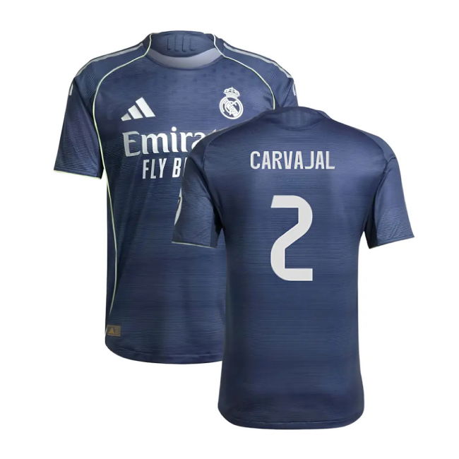 2025-2026 Real Madrid Authentic Away Shirt (Carvajal 2)