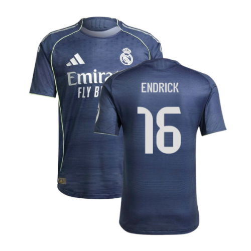 2025-2026 Real Madrid Authentic Away Shirt (Endrick 16)