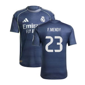 2025-2026 Real Madrid Authentic Away Shirt (F.Mendy 23)