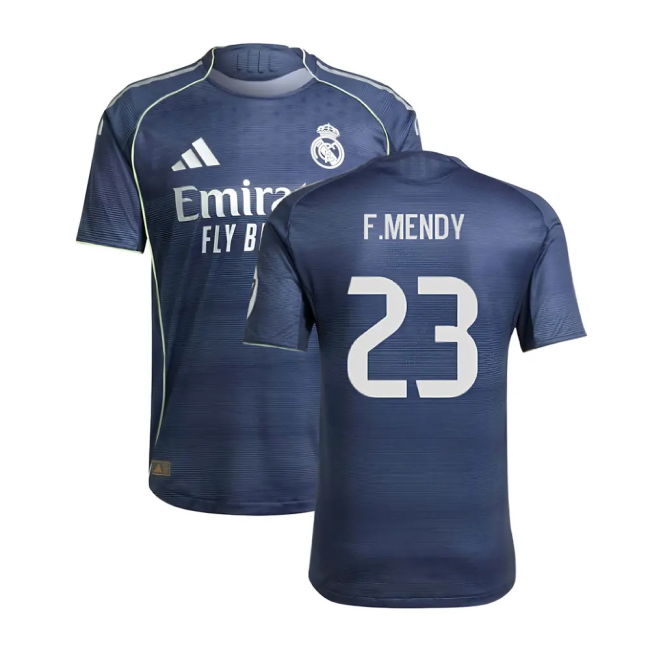 2025-2026 Real Madrid Authentic Away Shirt (F.Mendy 23)