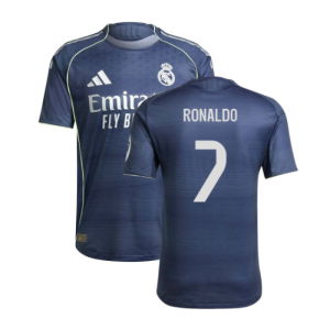 2025-2026 Real Madrid Authentic Away Shirt (Ronaldo 7)
