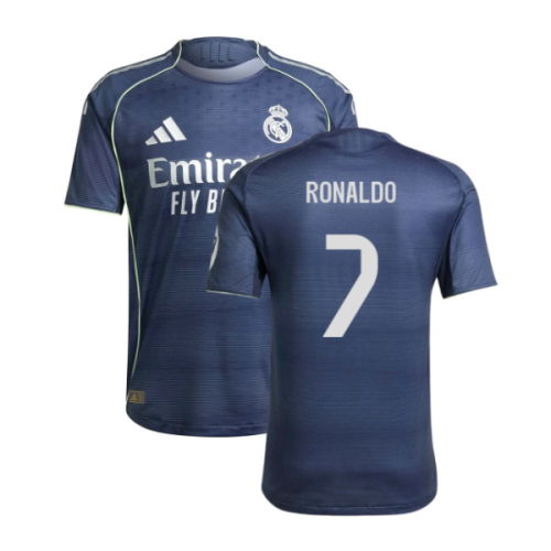 2025-2026 Real Madrid Authentic Away Shirt (Ronaldo 7)