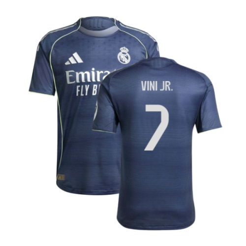 2025-2026 Real Madrid Authentic Away Shirt (Vini Jr. 7)