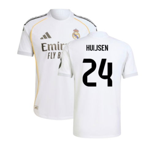 2025-2026 Real Madrid Authentic Home Shirt (Huijsen 24)